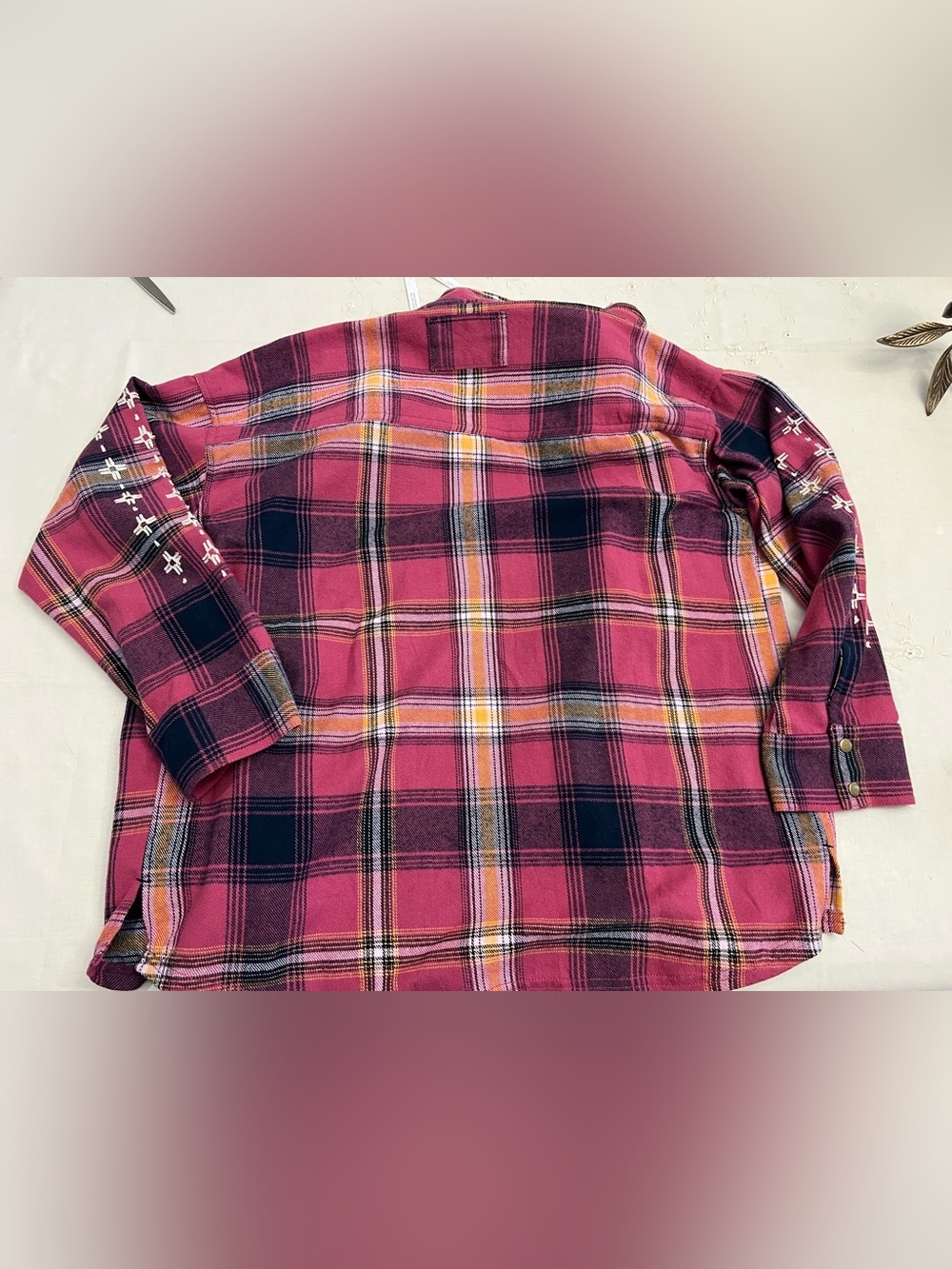 NWT We The Free Nordic Chill Shirt Jacket Women’s Size L/XL - Picture 10 of 12